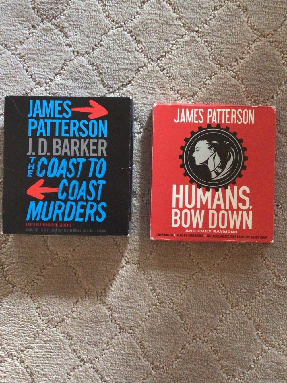 James Patterson audiobooks